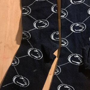 Navy Blue Penn State Casual Socks for Men